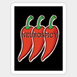 Neurospicy Extra Hot Sticker